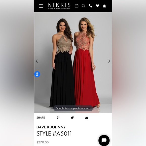 Dave & Johnny Dress - Picture 6 of 6